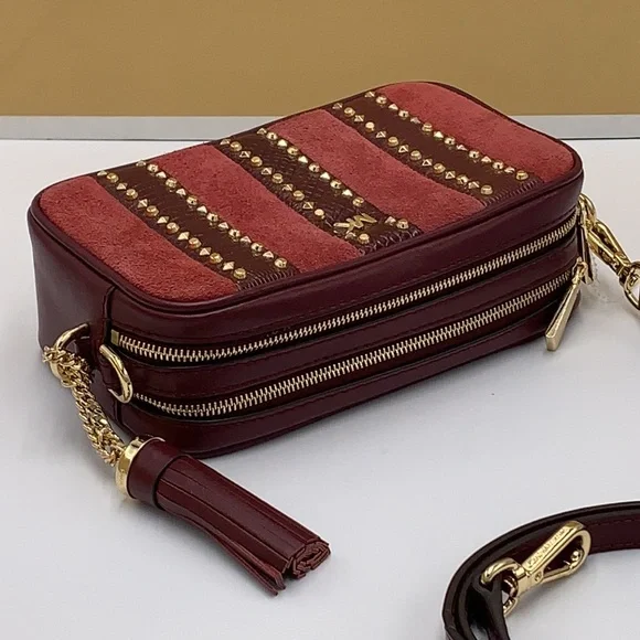 MICHAEL KORS SMALL MIXED - MEDIA CAMERA BAG - Picture 14 of 16